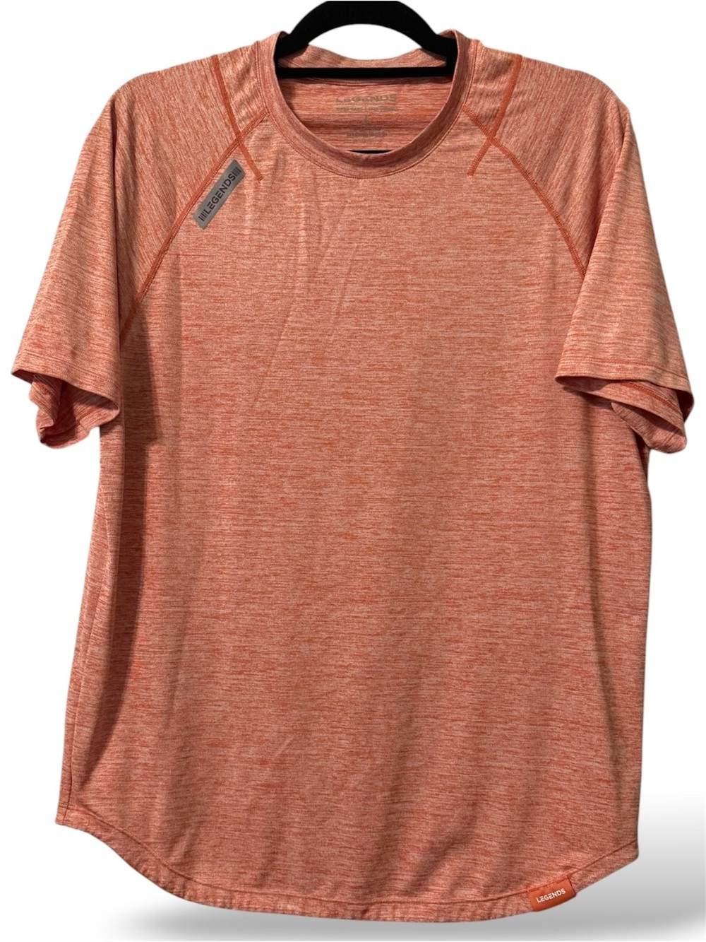 Legends Enzo Tee Clay Heather Large Men’s Athletic Performance Shirt